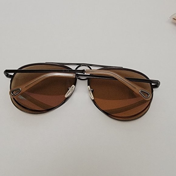 CHLOE CE144S Metal Mirrored Romie Aviator Sunglasses - Picture 9 of 15